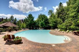 Large outdoor pool with lounge chairs